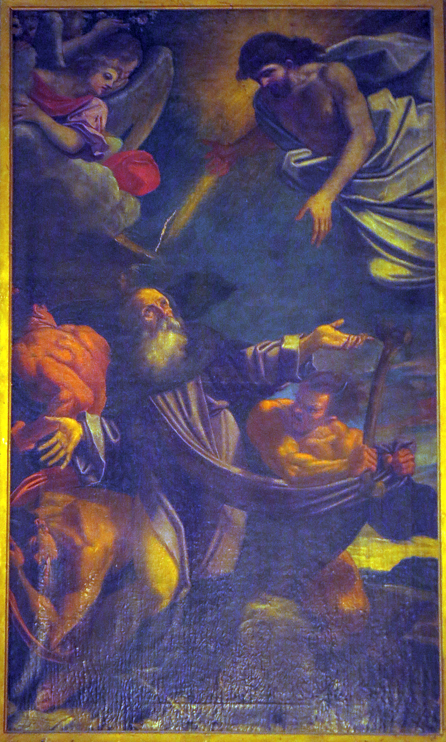 Sant’Antonio abate battuto dai demoni e consolato da Cristo
